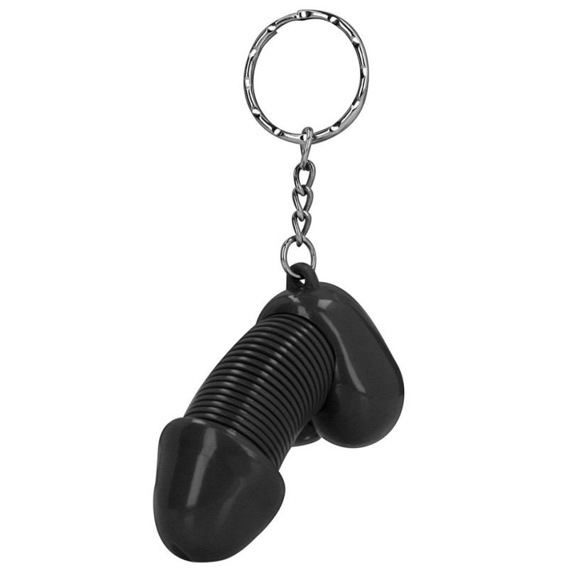 S-Line Porte-Clés Pénis Super John Noir